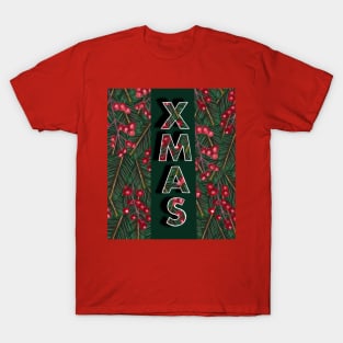 Xmas Winter Berries T-Shirt